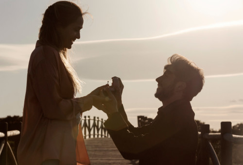 הצעת נישואין פשוטה ואינטימית (צילום: FREEPIK)