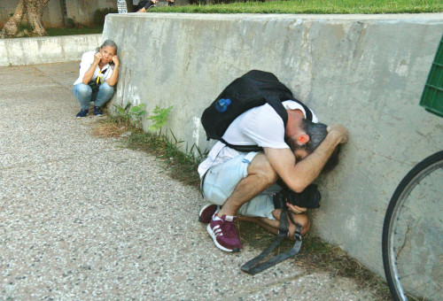 אזעקה (צילום: ראובן קסטרו)