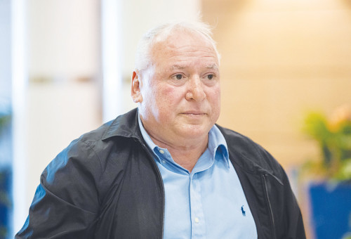 דודי אמסלם. לקה בלבו ושוחרר לביתו (צילום: יונתן זינדל, פלאש 90)