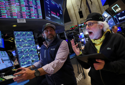 הבורסה בניו יורק (צילום: רויטרס)