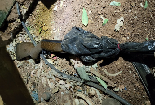 רובה הציד שאותר (צילום: רשות הטבע והגנים)