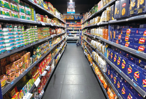 סופרמרקט  (צילום: אבשלום ששוני)