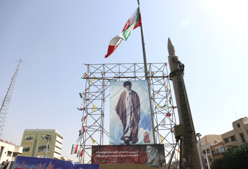 טיל איראני (צילום: Majid Asgaripour/WANA (West Asia News Agency) via REUTERS)