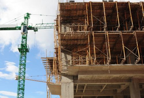 אתר בנייה, אילוסטרציה (צילום: אינג'אימג')