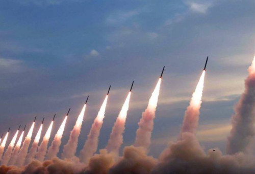 טילים איראנים (צילום: רשתות ערביות)