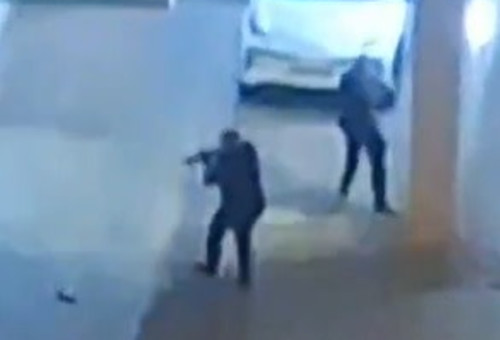 אירוע ירי בפתח תקווה (צילום: ללא קרדיט)