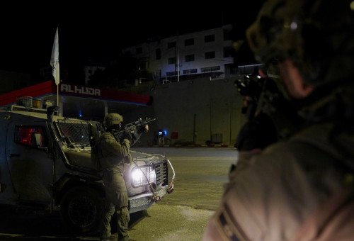 כוחות צה"ל באיו"ש (צילום: דובר צה"ל)