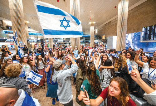 עולים חדשים במלחמה (צילום: אלכס בלאיש)