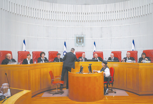 בג"ץ (צילום: פול עמית שאבי)