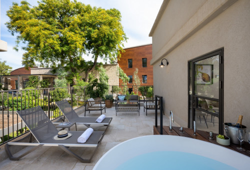 מלון "איילה" של ישרוטל בקיבוץ איילת השחר (צילום: איה בן עזרי)