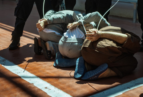 מחבלי נוח'בה (צילום: חיים גולדברג, פלאש 90)