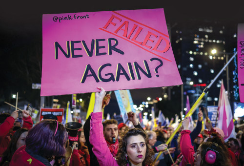 הפגנה להקמת ועדת חקירה ממלכתית (צילום: ג'מאל עוואד, פלאש 90)