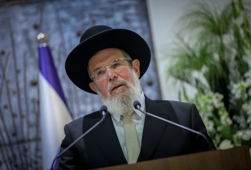 הרב הראשי קלמן בר (צילום: חיים גולדברג, פלאש 90)