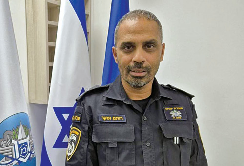 וסקר. אכיפה והסברה  (צילום: דוברות המשטרה)