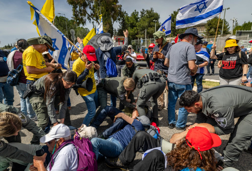 אייל יפה מטריד לכאורה שוטרת מג''ב (צילום: חיים גולדברג, פלאש 90)