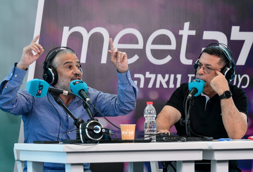 בן כספית, ינון מגל (צילום: Avshalom Sassoni/Flash90)