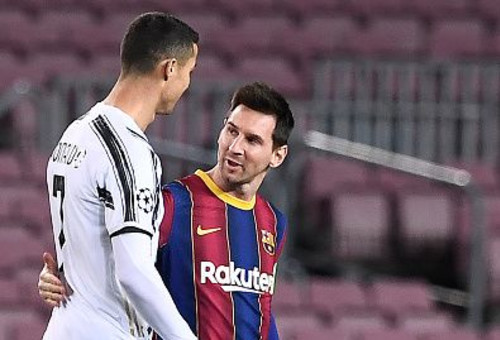 ליאו מסי וכריסטיאנו רונאלדו (צילום: JOSEP LAGO)