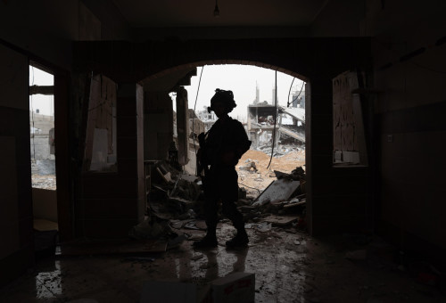 לוחמי גולני ברפיח (צילום: דובר צה"ל)