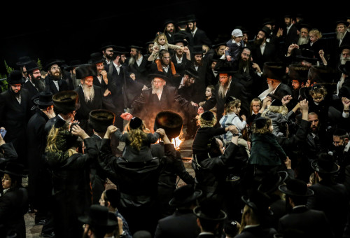 ההילולה במירון (צילום: דודו כהן, פלאש 90)