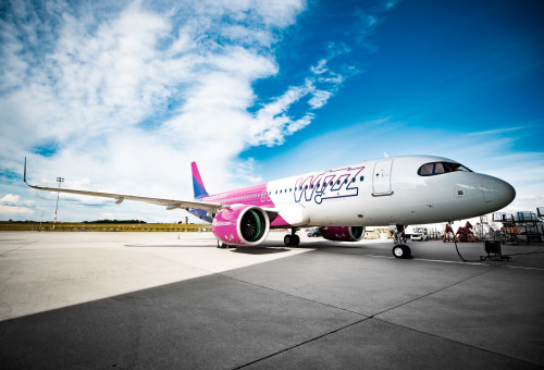 מטוס של WIZZ AIR (צילום: באדיבות החברה)