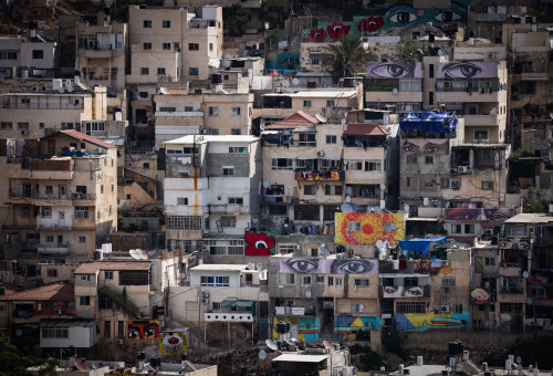 שכונת סילוואן במזרח ירושלים (צילום:  Jamal Awad/Flash90)