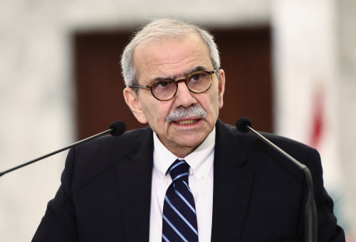 ראש ממשלת לבנון נוואף סלאם (צילום: REUTERS/Emilie Madi)