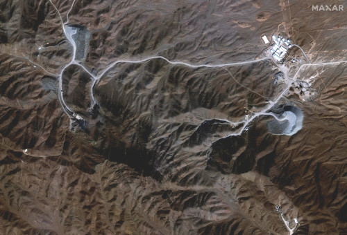 מתקן הגרעין בנתנז אחרי התקיפה הישראלית (ארכיון) (צילום: רויטרס)