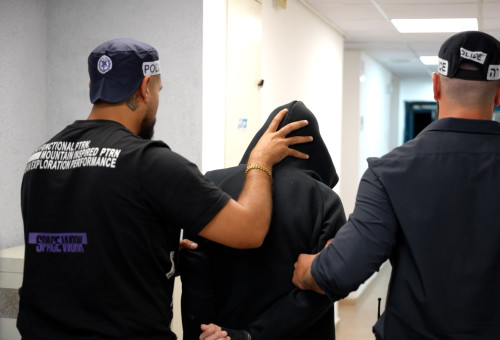 מעצר חשוד - הסתה לטרור (אילוסטרציה) (צילום: דוברות המשטרה)