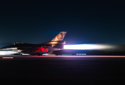 חיל האוויר במהלך מבצע "עם כלביא", לפני התקיפות באיראן (צילום: דובר צה"ל)