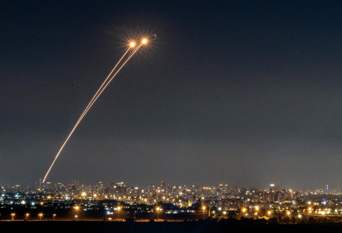 יירוטים במרכז הארץ ב-19 ביוני 2025 (צילום: יוסי אלוני, פלאש 90)