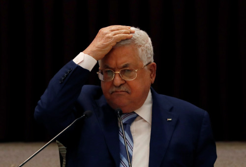 אבו מאזן (צילום: REUTERS/Mohamad Torokman/Pool)