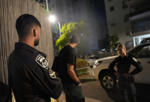 שוטרי מרחב לכיש (צילום: דוברות המשטרה)