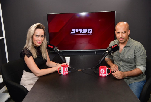 מיקי לוין וחזי דין (צילום: אבשלום ששוני)