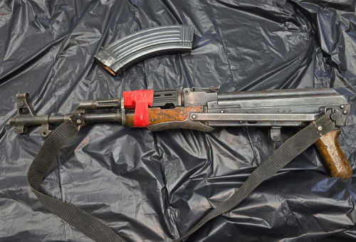 נשק מסוג קלאצ'ניקוב - אילוסטרציה  (צילום: דוברות המשטרה)