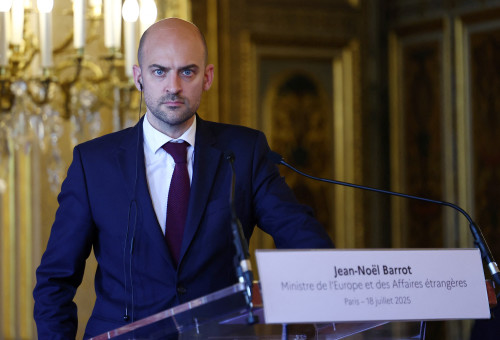 שר החוץ של צרפת, ז'אן-נואל בארו (צילום: רויטרס)