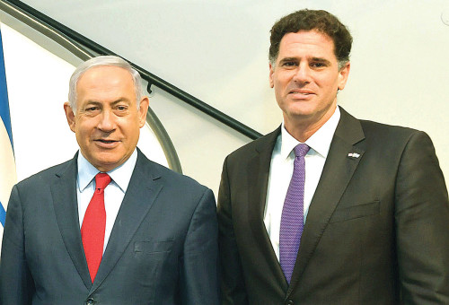 רון דרמר, בנימין נתניהו (צילום: קובי גדעון, לע"מ)