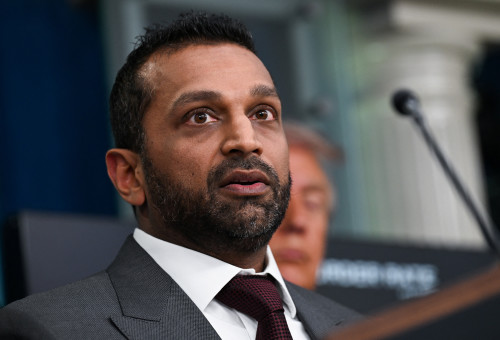 ראש ה-FBI, קאש פאטל (צילום: רויטרס)