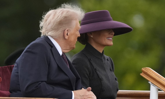 מלניה ודונלד טראמפ