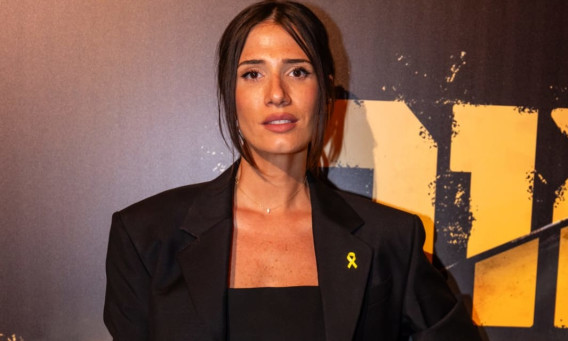 חן אמסלם בערב הקרנת הבכורה של "אור ראשון" (צילום: אורטל דהן זיו)