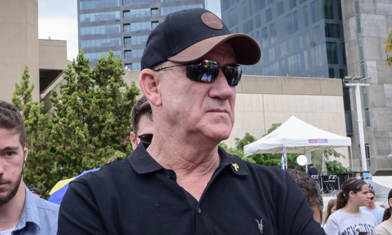 בני גנץ (צילום: Avshalom Sassoni/Flash90)