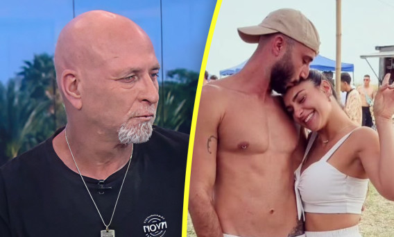רועי שליו ומפל אדם (צילום: רשתות חברתיות,באדיבות קשת 12)