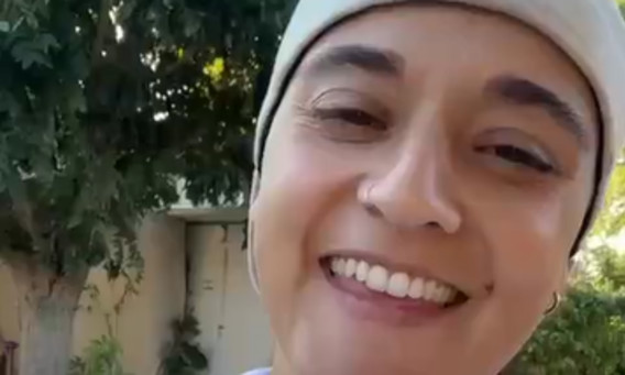 אמילי דמארי חוגגת  (צילום: מתוך אינסטגרם)