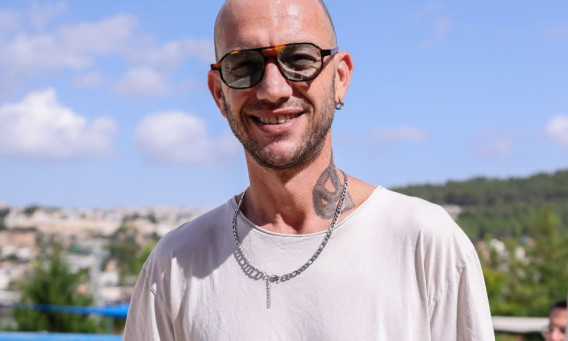 עוז זהבי בהשקה של הסדרה "נוטוק" (צילום: אורטל דהן זיו)