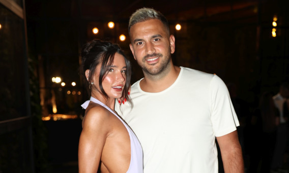 אדל בספלוב ומאץ' עבד (צילום: אור גפן)