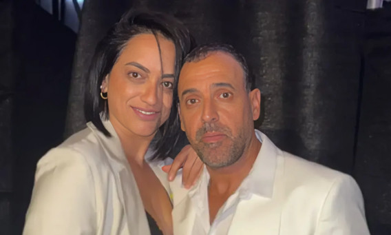 אלי שרעבי ובת זוגו (צילום: מתוך אינסטגרם)