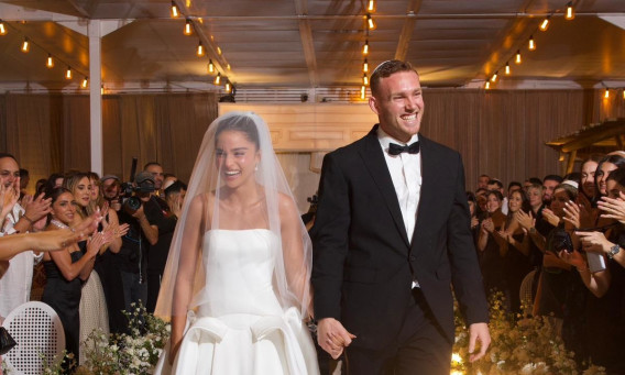 נועה קירל ודניאל פרץ (צילום: ערן בארי)