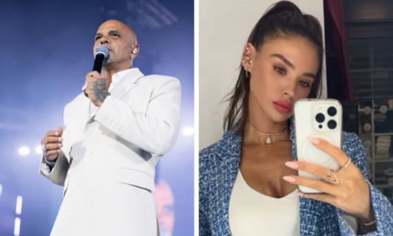 רוסלנה רודינה ואייל גולן (צילום: מימין לשמאל: רשתות חברתיות, ניר אמיתי)