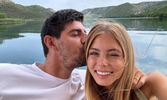 מישל גרציג וטיבו קורטואה (צילום: אינסטגרם)