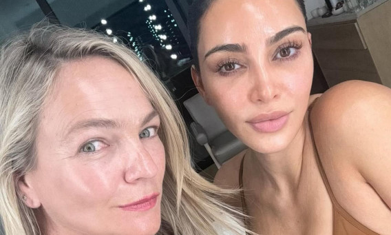 קים קרדשיאן וקרן בר טוב (צילום: אינסטגרם)