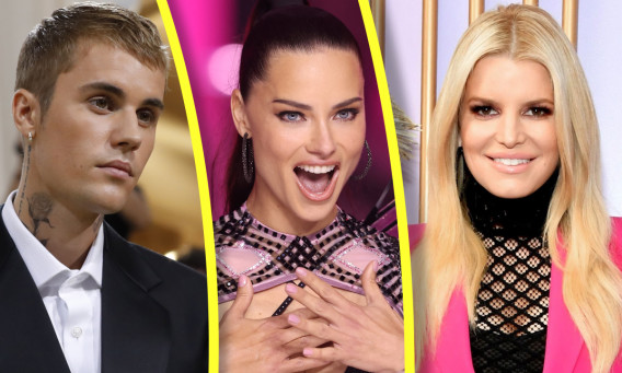 ג'סיקה סימפסון, אדריאנה לימה, ג'סטין ביבר (צילום: רויטרס,Amy Sussman)